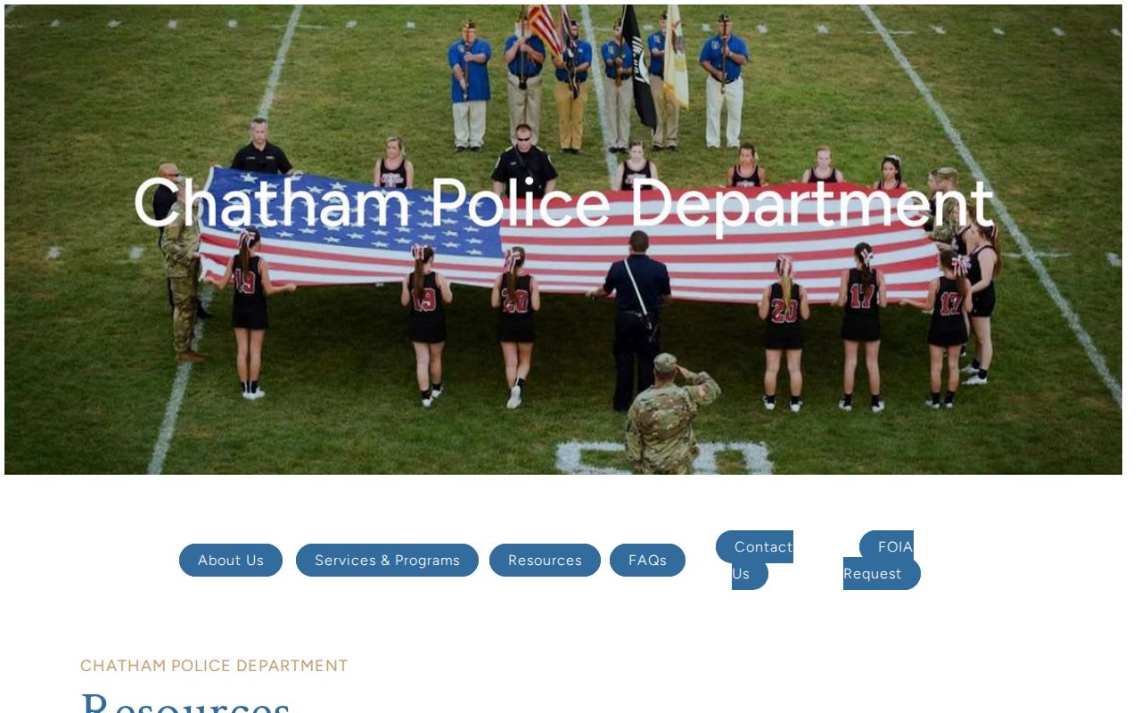 Chatham record check police FOIA form