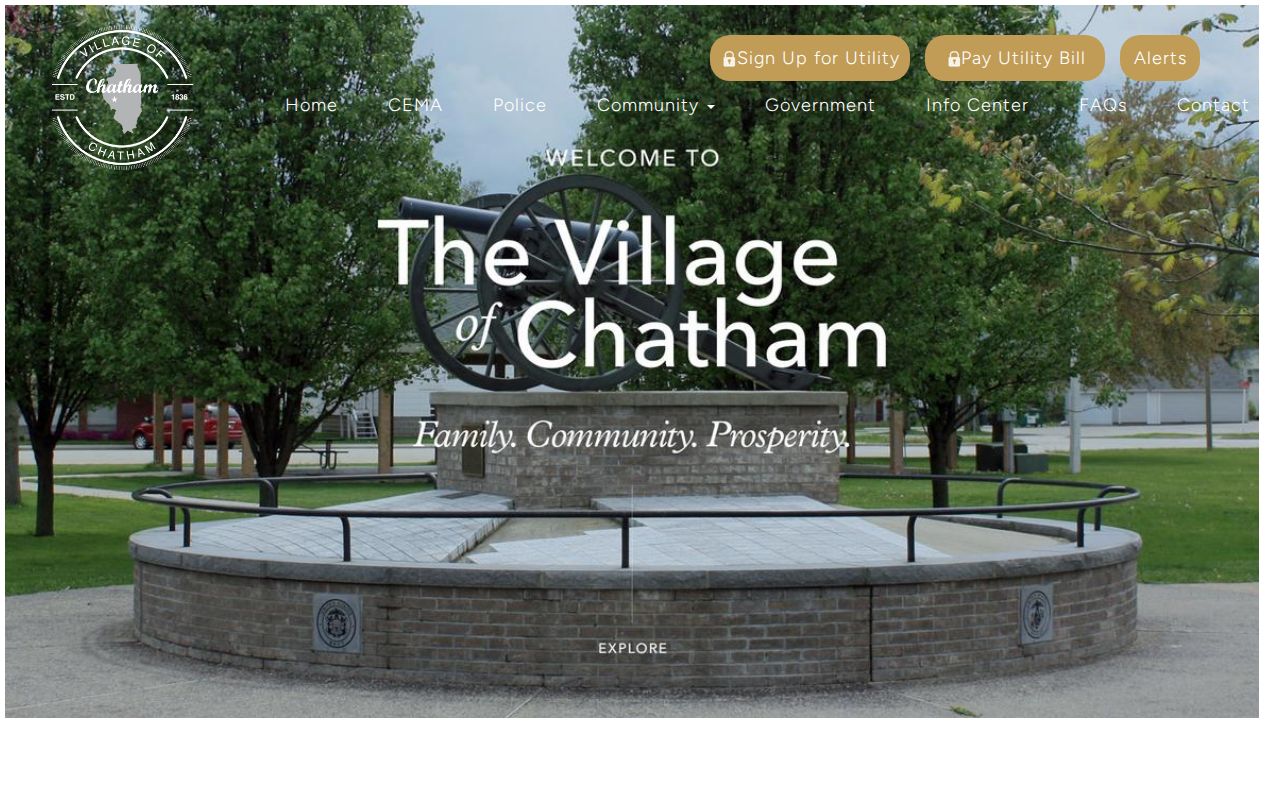 Chatham record check village government homepage